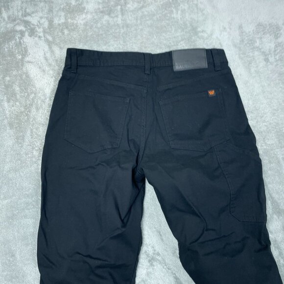 Eddie Bauer Canvas Utility Pants 32X29 Stretch Durable Black Mens a1193 - Picture 4 of 7